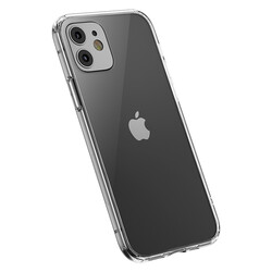 Apple iPhone 12 Kılıf Benks ​​​​​​Magic Crystal Clear Glass Kapak - Benks
