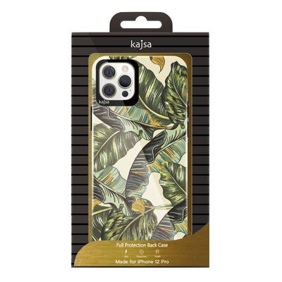 Apple iPhone 12 Kılıf Kajsa Botanic Kapak - 4