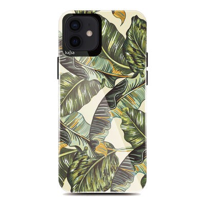 Apple iPhone 12 Kılıf Kajsa Botanic Kapak - 6