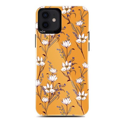Apple iPhone 12 Kılıf Kajsa Botanic Kapak - 7