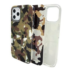 Apple iPhone 12 Kılıf Kajsa Camo Kapak - 3