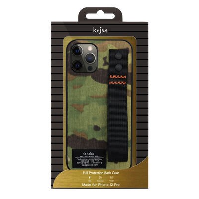 Apple iPhone 12 Kılıf Kajsa Cordura Serisi Military Kapak - 2
