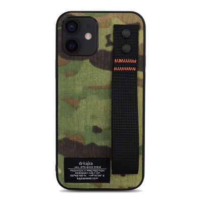 Apple iPhone 12 Kılıf Kajsa Cordura Serisi Military Kapak - 7