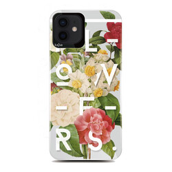 Apple iPhone 12 Kılıf Kajsa Floral Kapak - Thumbnail