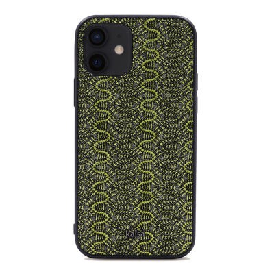 Apple iPhone 12 Kılıf Kajsa Glamorous Serisi Waterfall Pattern Kapak - 6