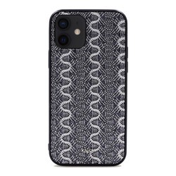 Apple iPhone 12 Kılıf Kajsa Glamorous Serisi Waterfall Pattern Kapak - 7