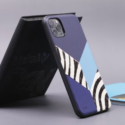 Apple iPhone 12 Kılıf Kajsa Glamorous Serisi Zebra Combo Kapak - 5