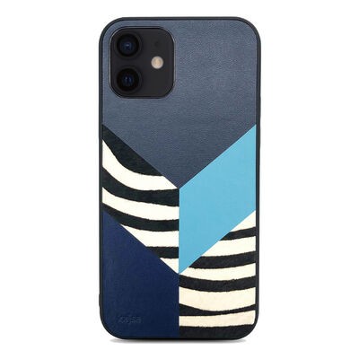 Apple iPhone 12 Kılıf Kajsa Glamorous Serisi Zebra Combo Kapak - 9