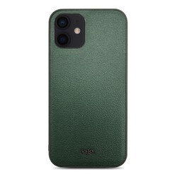 Apple iPhone 12 Kılıf ​Kajsa Luxe Collection Hakiki Deri Kapak - 8