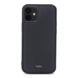 Apple iPhone 12 Kılıf Kajsa Preppie Serisi Dark Kapak - 6