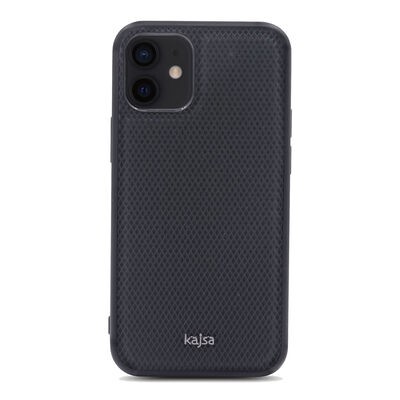 Apple iPhone 12 Kılıf Kajsa Preppie Serisi Dark Kapak - 6