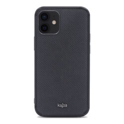 Apple iPhone 12 Kılıf Kajsa Preppie Serisi Dark Kapak - 9