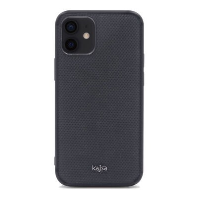 Apple iPhone 12 Kılıf Kajsa Preppie Serisi Dark Kapak - 9