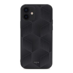 Apple iPhone 12 Kılıf Kajsa Splendid Serisi 3D Cube Kapak - 5