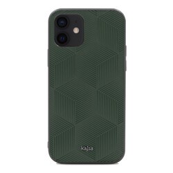 Apple iPhone 12 Kılıf Kajsa Splendid Serisi 3D Cube Kapak - 7