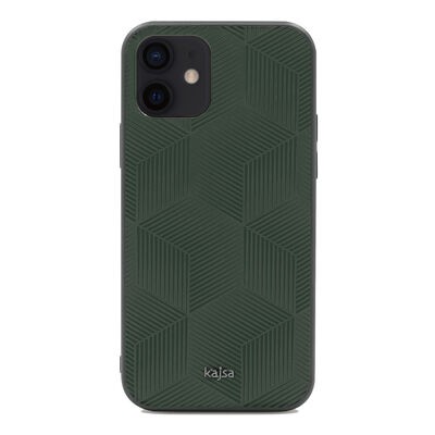 Apple iPhone 12 Kılıf Kajsa Splendid Serisi 3D Cube Kapak - 7