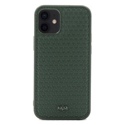 Apple iPhone 12 Kılıf Kajsa Splendid Serisi 3D Leaf Kapak - 7