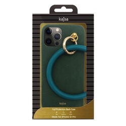 Apple iPhone 12 Kılıf Kajsa Splendid Serisi Morandi Ring Kapak - 2