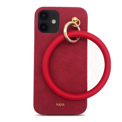 Apple iPhone 12 Kılıf Kajsa Splendid Serisi Morandi Ring Kapak - 16