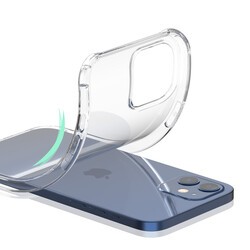 Apple iPhone 12 Kılıf Kajsa Transparent Kapak - 6