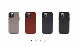 Apple iPhone 12 Kılıf ​Kajsa Woven Kapak - 2