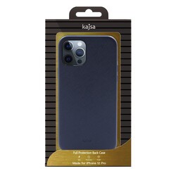 Apple iPhone 12 Kılıf ​Kajsa Woven Kapak - 3
