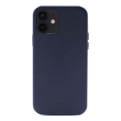 Apple iPhone 12 Kılıf ​Kajsa Woven Kapak - 1