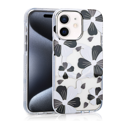 Apple iPhone 12 Kılıf M-safe Şarj Özellikli Zore Papat Kapak - Zore