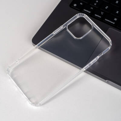 Apple iPhone 12 Kılıf Zore 2mm Anti Shock Silikon - Zore