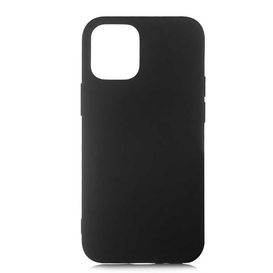 Apple iPhone 12 Kılıf Zore LSR Lansman Kapak - Siyah