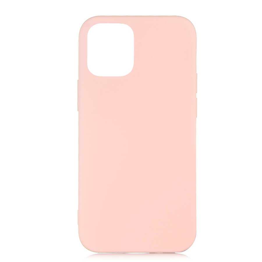 Apple iPhone 12 Kılıf Zore LSR Lansman Kapak - Pembe Açık