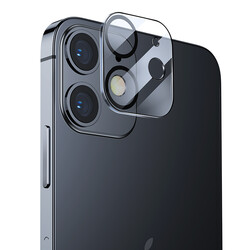 Apple iPhone 12 Mini Benks İntegrated Kamera Lens Koruyucu Cam - Benks