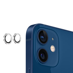 Apple iPhone 12 Mini CL-06 Kamera Lens Koruyucu - Thumbnail