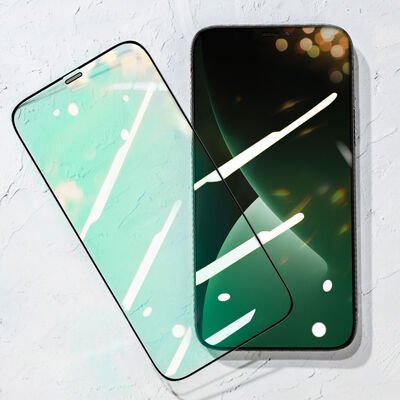Apple iPhone 12 Pro ​Benks 0.3mm V Pro Dust Proof Green Light Ekran Koruyucu