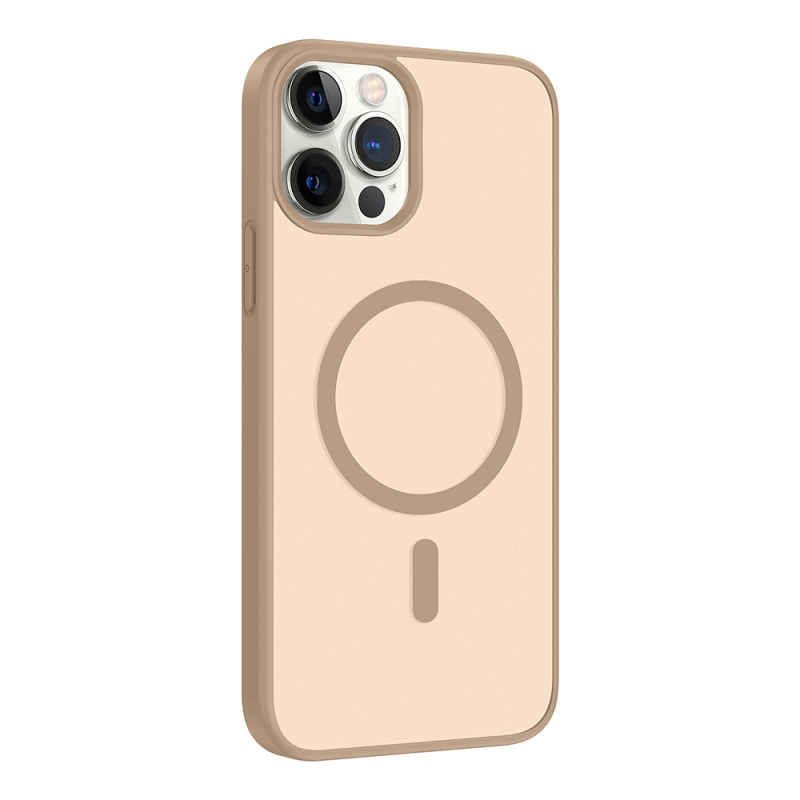 Apple iPhone 12 Pro Case M-safe Charging Feature Zore Ballet Flat Cover - 17