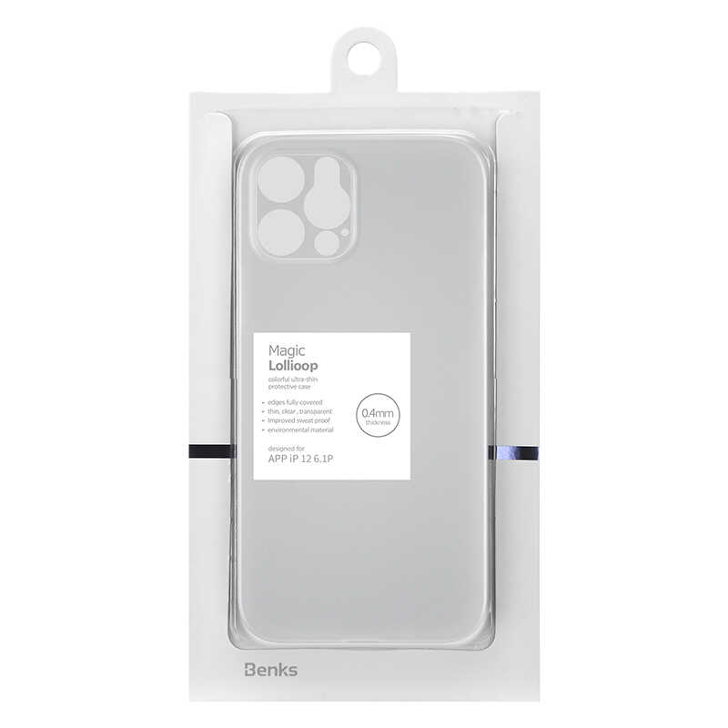 Apple iPhone 12 Pro Kılıf Benks Lollipop Protective Kapak - Beyaz