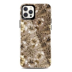 Apple iPhone 12 Pro Kılıf Kajsa Botanic Kapak - 7