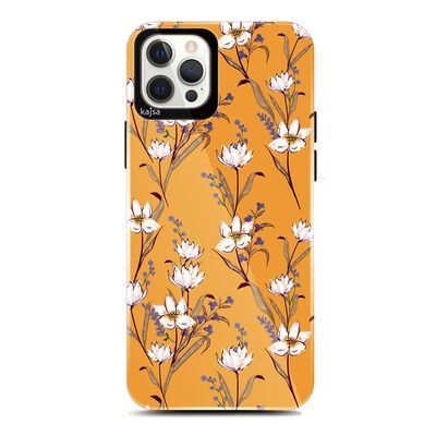 Apple iPhone 12 Pro Kılıf Kajsa Botanic Kapak - 1
