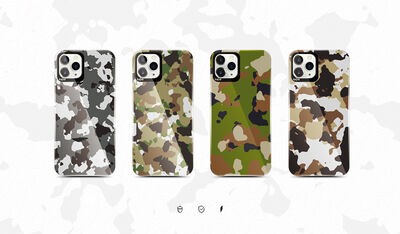 Apple iPhone 12 Pro Kılıf Kajsa Camo Kapak - 4