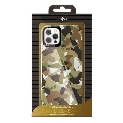 Apple iPhone 12 Pro Kılıf Kajsa Camo Kapak - 5