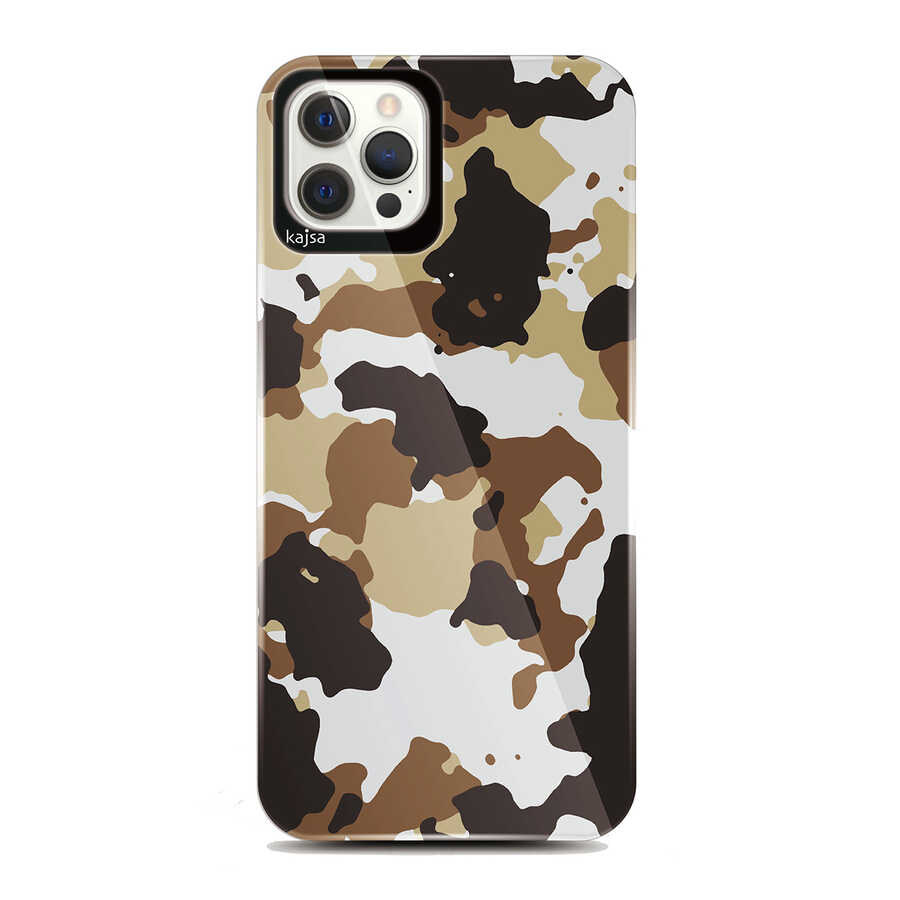 Apple iPhone 12 Pro Kılıf Kajsa Camo Kapak - NO4