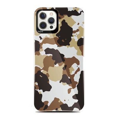Apple iPhone 12 Pro Kılıf Kajsa Camo Kapak - 10