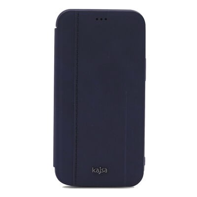 Apple iPhone 12 Pro Kılıf Kajsa Dale Serisi Parallel PU Folio Kapaklı Kılıf - 6