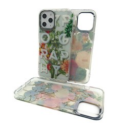 Apple iPhone 12 Pro Kılıf Kajsa Floral Kapak - 2