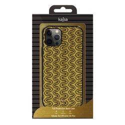 Apple iPhone 12 Pro Kılıf Kajsa Glamorous Serisi Waterfall Pattern Kapak - 2