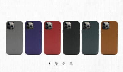Apple iPhone 12 Pro Kılıf Kajsa Litchi Kapak - 2
