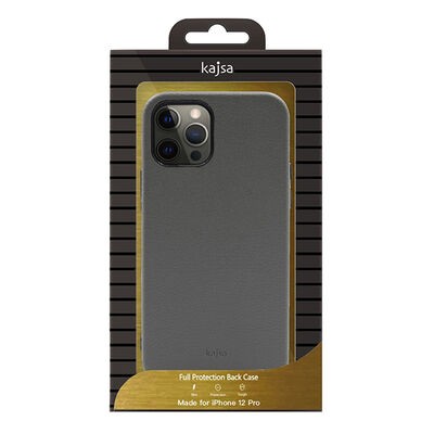 Apple iPhone 12 Pro Kılıf Kajsa Litchi Kapak - 4