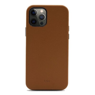 Apple iPhone 12 Pro Kılıf Kajsa Litchi Kapak - 7