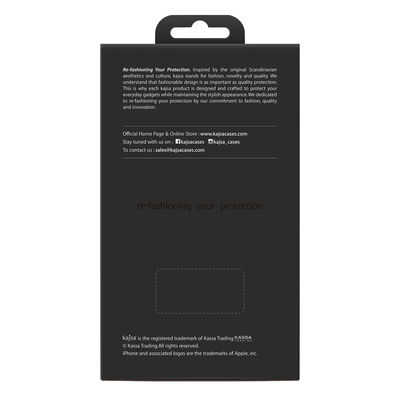 Apple iPhone 12 Pro Kılıf Kajsa Preppie Serisi Dark Kapak