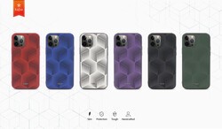 Apple iPhone 12 Pro Kılıf Kajsa Splendid Serisi 3D Cube Kapak - 3